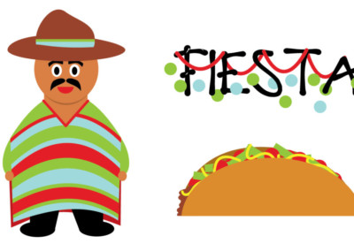 Stickers: Fiesta a la Mexicana!!